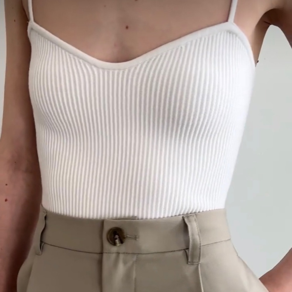 Oak + Fort Sweetheart Neck Tank